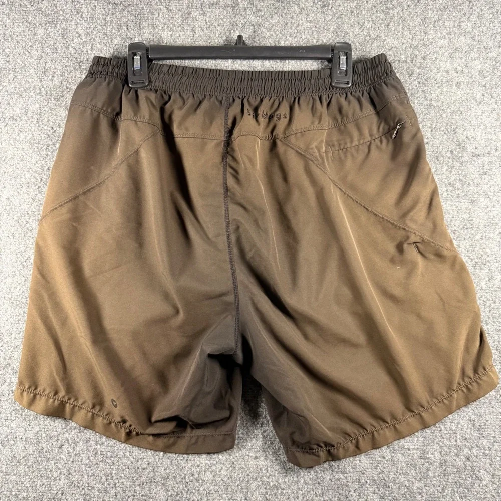 Birddogs Boom For Your Boomstick Shorts Men's Medium Two Tone Brown Performance